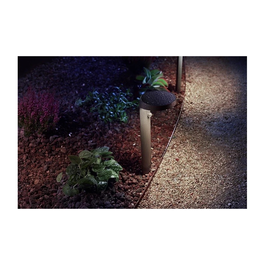 Philips - Lámpara LED exterior con sensor LED/9W/230V 4000K IP44