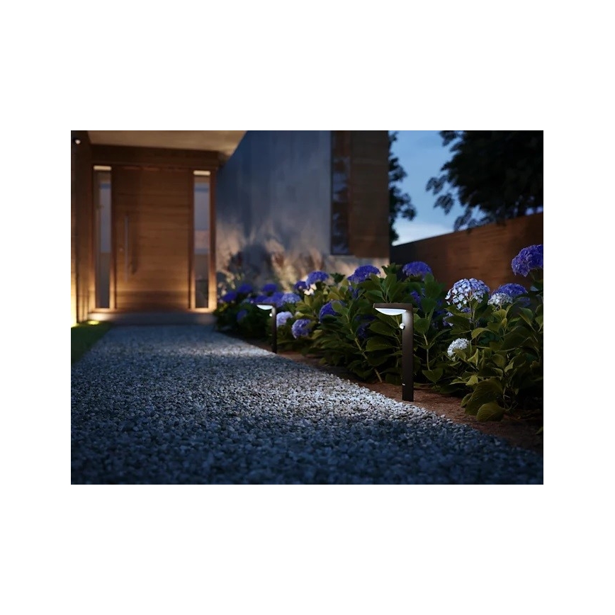 Philips - Lámpara LED exterior con sensor LED/9W/230V 4000K IP44