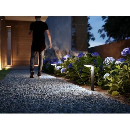 Philips - Lámpara LED exterior con sensor LED/9W/230V 4000K IP44