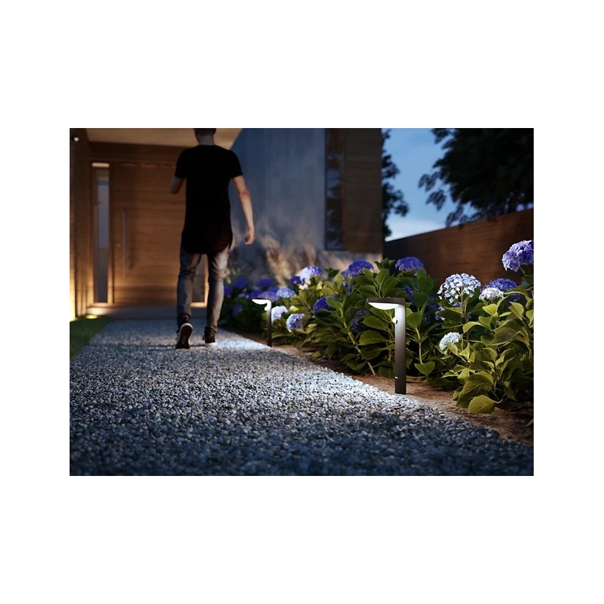 Philips - Lámpara LED exterior con sensor LED/9W/230V 4000K IP44