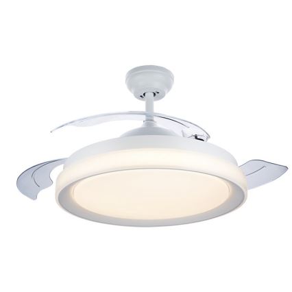Philips - Ventilador de techo LED LED/35W/230V 5500/4000/3000K blanco + mando a distancia