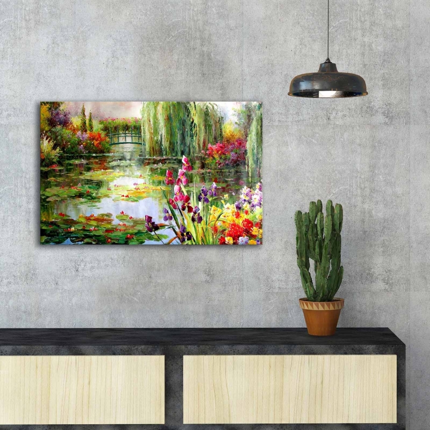 Pintura de pared sobre lienzo 45x70 cm naturaleza