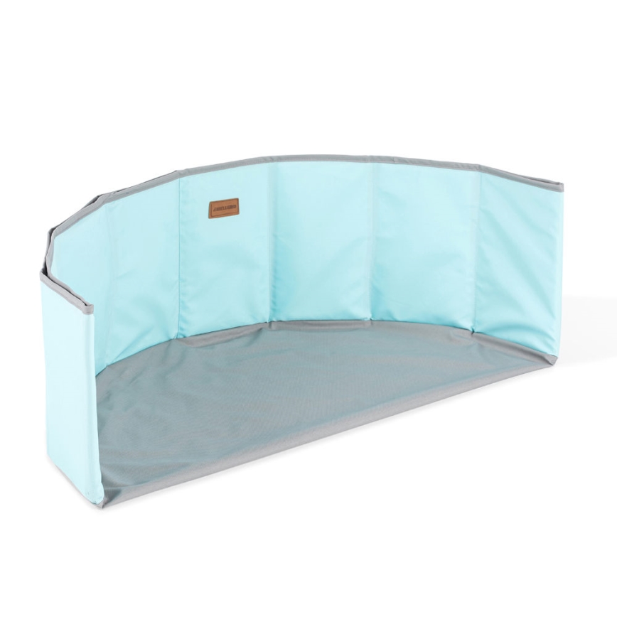 Piscina seca infantil con bolas, diámetro 80 cm, azul/gris