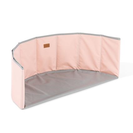 Piscina seca infantil con bolas, diámetro 80 cm, rosa/gris