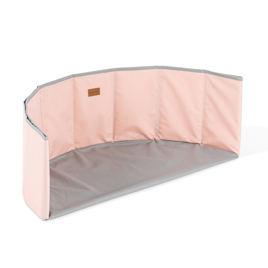 Piscina seca infantil con bolas, diámetro 80 cm, rosa/gris