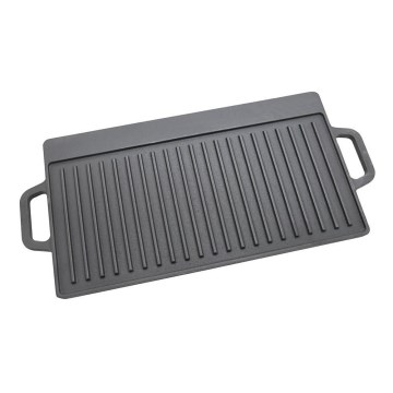 Placa de parrilla de doble cara 50x23 cm