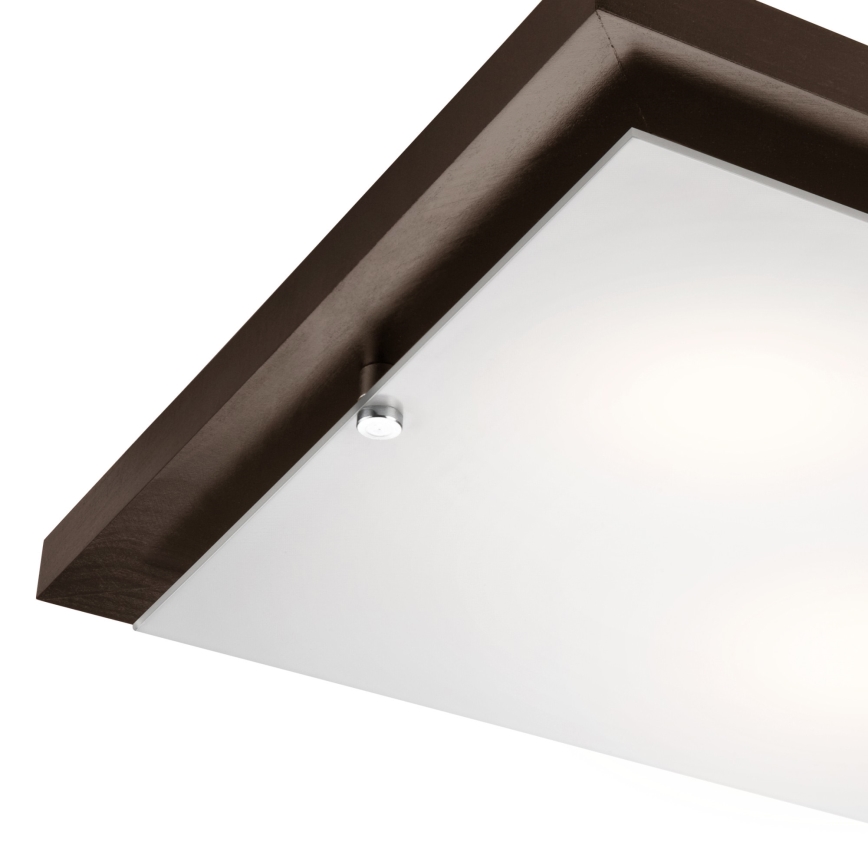 Plafón 2xE27/60W/230V pino