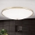 Plafón AIDA 5xE27/60W/230V diá. 56,5 cm latón