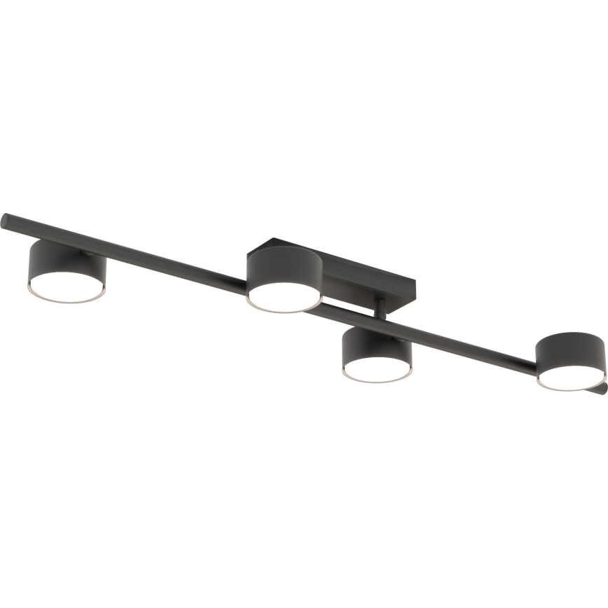 Plafón BET 4xGX53/12W/230V negro