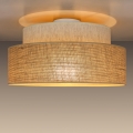 Plafón BOHO 1xE27/60W/230V color crema/beige