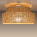 Plafón BOHO 1xE27/60W/230V diá. 40 cm beige