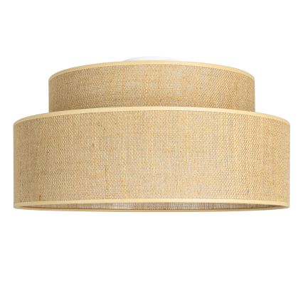 Plafón BOHO 1xE27/60W/230V diá. 40 cm beige