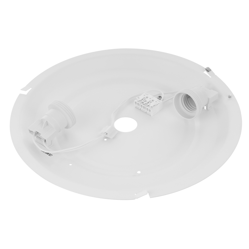 Plafón CLEO 2xE27/24W/230V diá. 30 cm negro