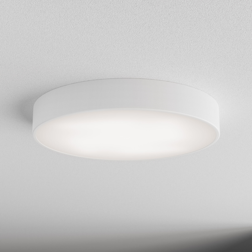 Plafón CLEO 4xE27/24W/230V diá. 50 cm blanco