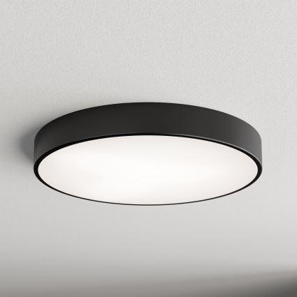 Plafón CLEO 5xE27/24W/230V diá. 60 cm negro
