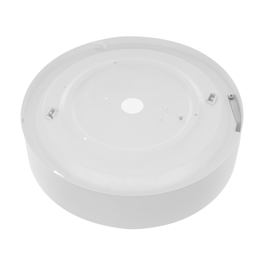 Plafón con sensor CLEO 2xE27/24W/230V diámetro 30 cm blanco