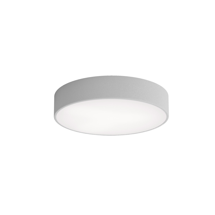 Plafón con sensor CLEO 3xE27/24W/230V diámetro 40 cm gris