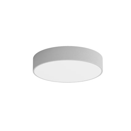Plafón con sensor CLEO 3xE27/24W/230V diámetro 40 cm gris