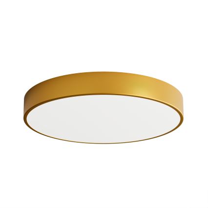 Plafón con sensor CLEO 5xE27/24W/230V diámetro 60 cm dorado