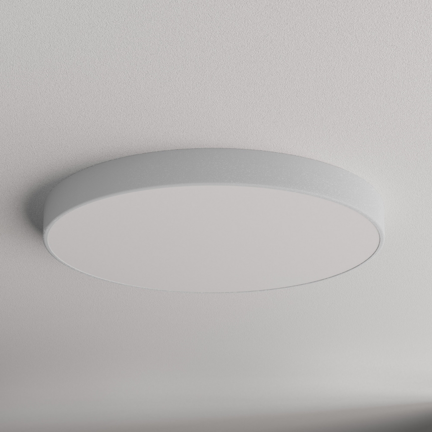 Plafón con sensor CLEO 6xE27/24W/230V diámetro 80 cm gris