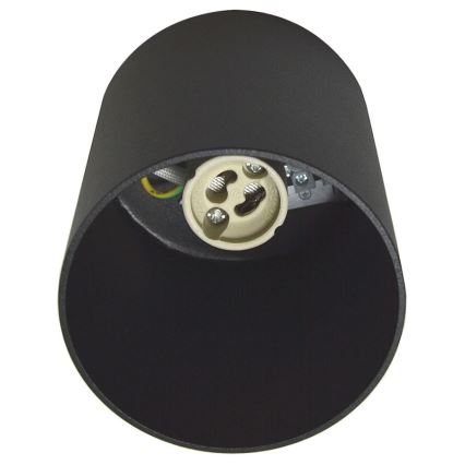 Plafón CREEP 1xGU10/50W/230V negro
