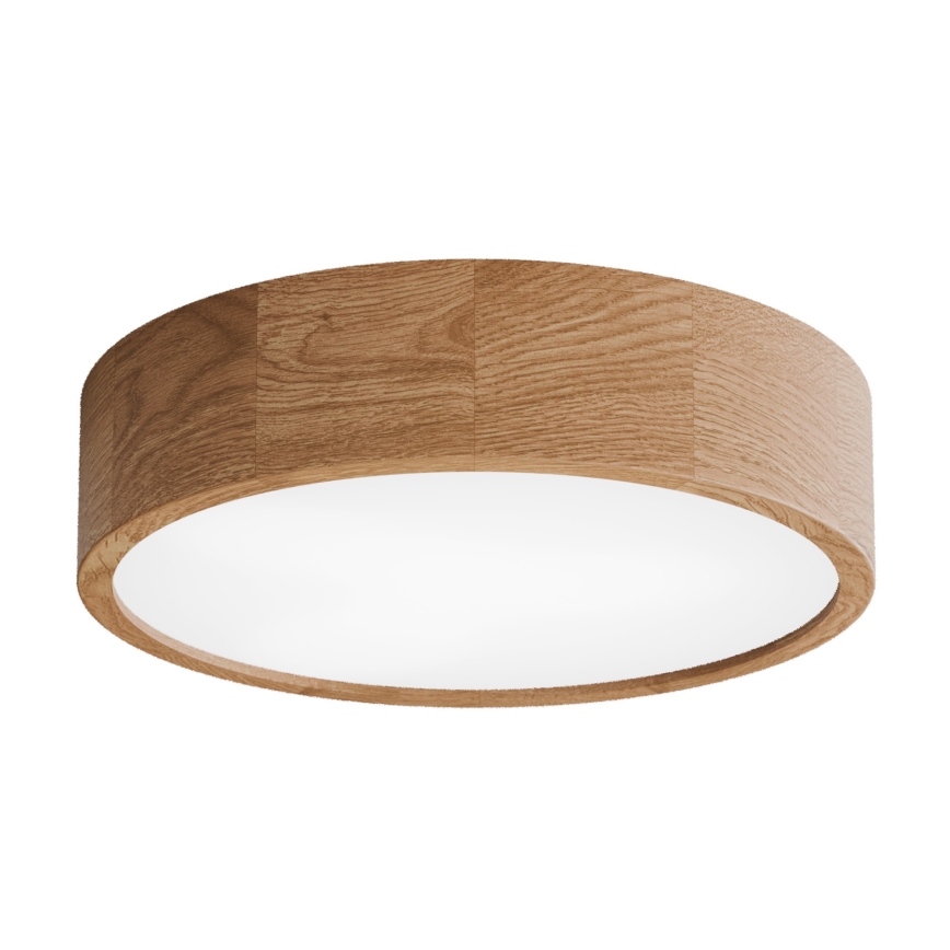 Plafón de baño CLEO 3xE27/24W/230V IP54 diá. 37,5 cm roble