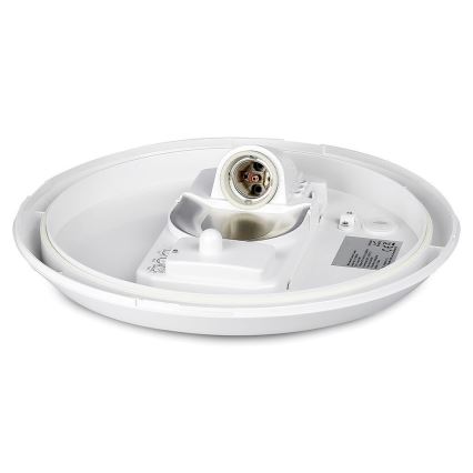 Plafón de baño con sensor 1xE27/60W/230V IP44 ø 29,6 cm