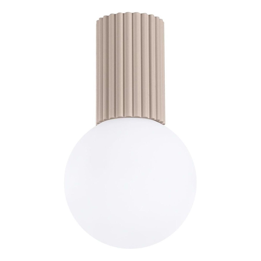 Plafón de baño HALO 1xG9/8W/230V diá. 12 cm IP44 beige