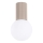 Plafón de baño HALO 1xG9/8W/230V diá. 12 cm IP44 beige