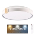 Plafón de baño LED regulable ARLETTA LED/48W/230V IP44 + control remoto