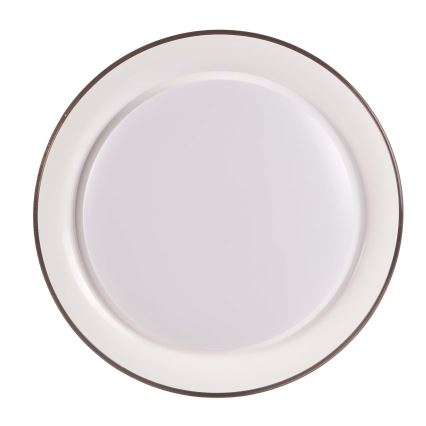 Luz de techo LED regulable para baño GRAŻYNA LED/72W/230V 3000-6000K diá. 51 cm IP44 gris + control remoto