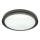 Plafón de baño LED regulable HALINA LED/48W/230V 3000-6000K d. 38 cm IP44 negro + control remoto