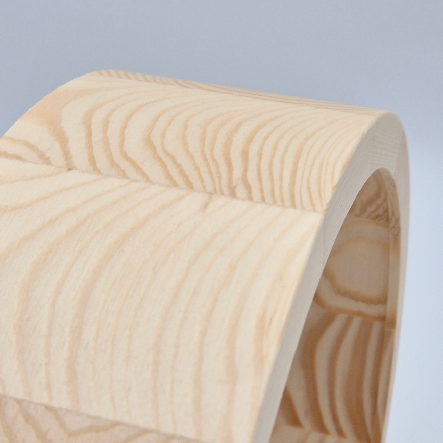 Plafón de baño NATURAL 2xE27/15W/230V IP54 pino ø 27 cm