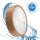 Plafón de baño OAK 3xE27/15W/230V roble ø 37 cm IP54