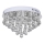 Plafón de cristal 6xE14/60W/230V