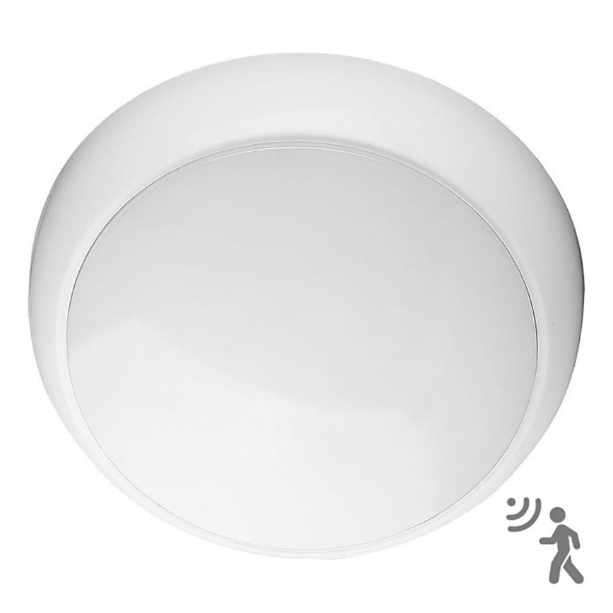 Plafón de emergencia LED con sensor LED/8W/16W/20W/230V IP65 3000/4000/6500K diá. 32 cm