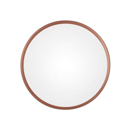 Plafón de exterior con sensor CLEO 2xE27/24W/230V Ø 30 cm cobre IP54