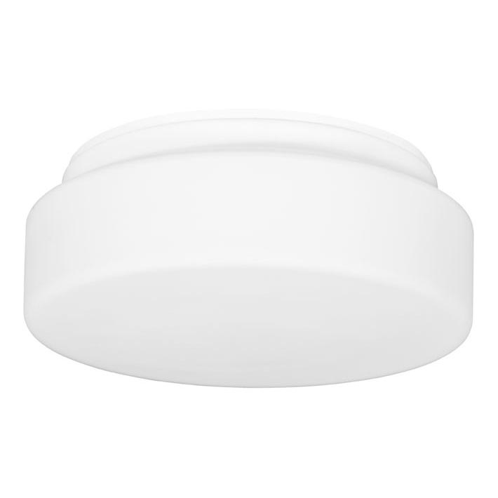 Plafón de exterior con sensor HECTOR 1xE27/60W/230V diá. 25 cm IP44 ópalo blanco