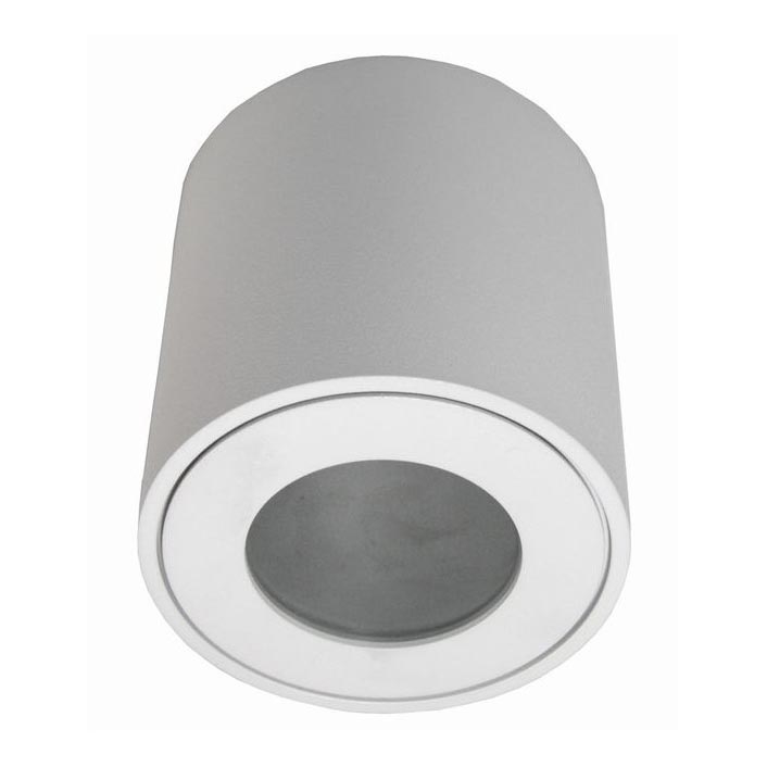 Plafón de exterior FARA 1xGU10/50W/230V IP54 blanco