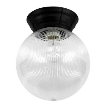 Plafón de exterior NADIR 1xE27/15W/230V IP44 transparente