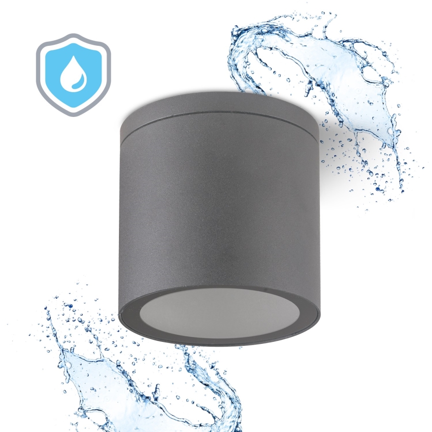 Plafón de exterior QUAZAR 1xGU10/20W/230V IP44