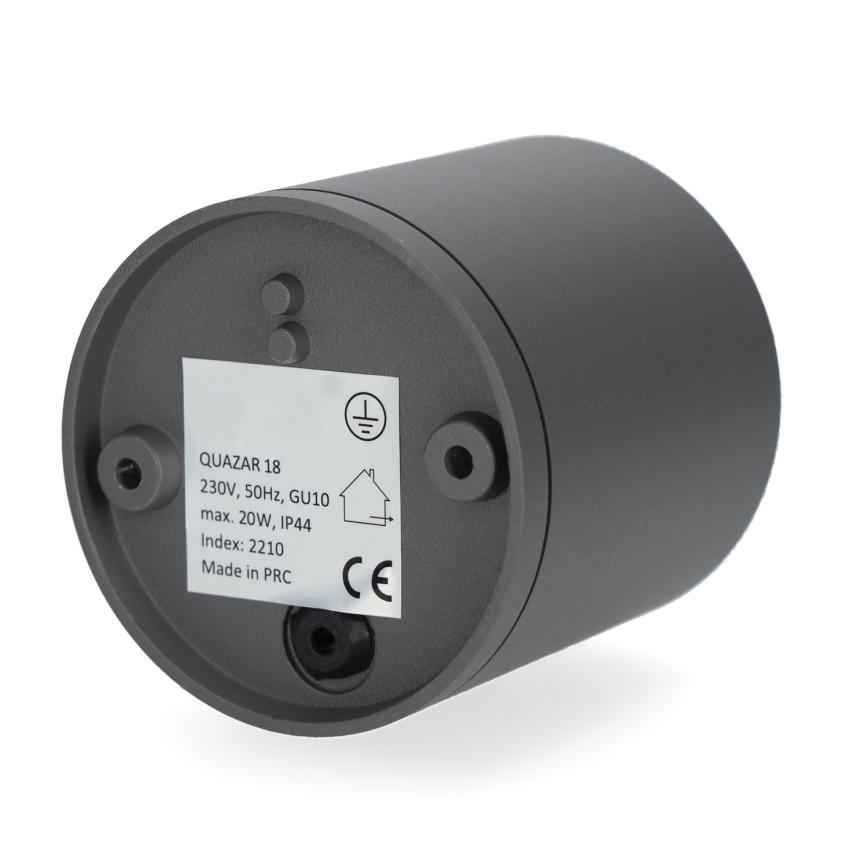Plafón de exterior QUAZAR 1xGU10/20W/230V IP44