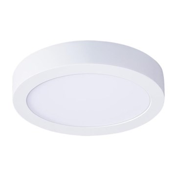 Plafón de techo LED/12W/230V 3000/4000/6000K Ø 17 cm blanco