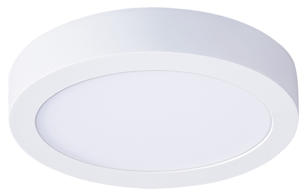 Plafón de techo LED/12W/230V 3000/4000/6000K Ø 17 cm blanco