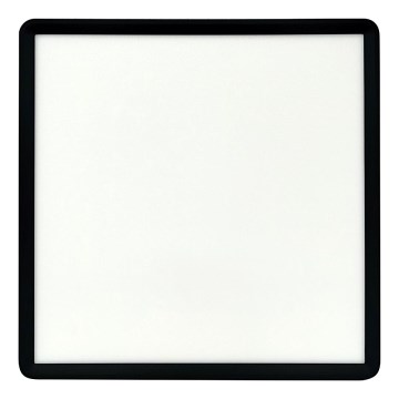 Plafón de techo LED/32W/230V 3000/4000/6500K 40x40 cm negro