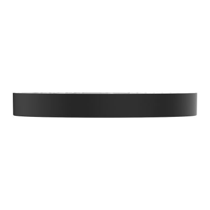 Plafón de techo LED EVORA/6W/230V 3000/4000/6000K Ø 14 cm negro