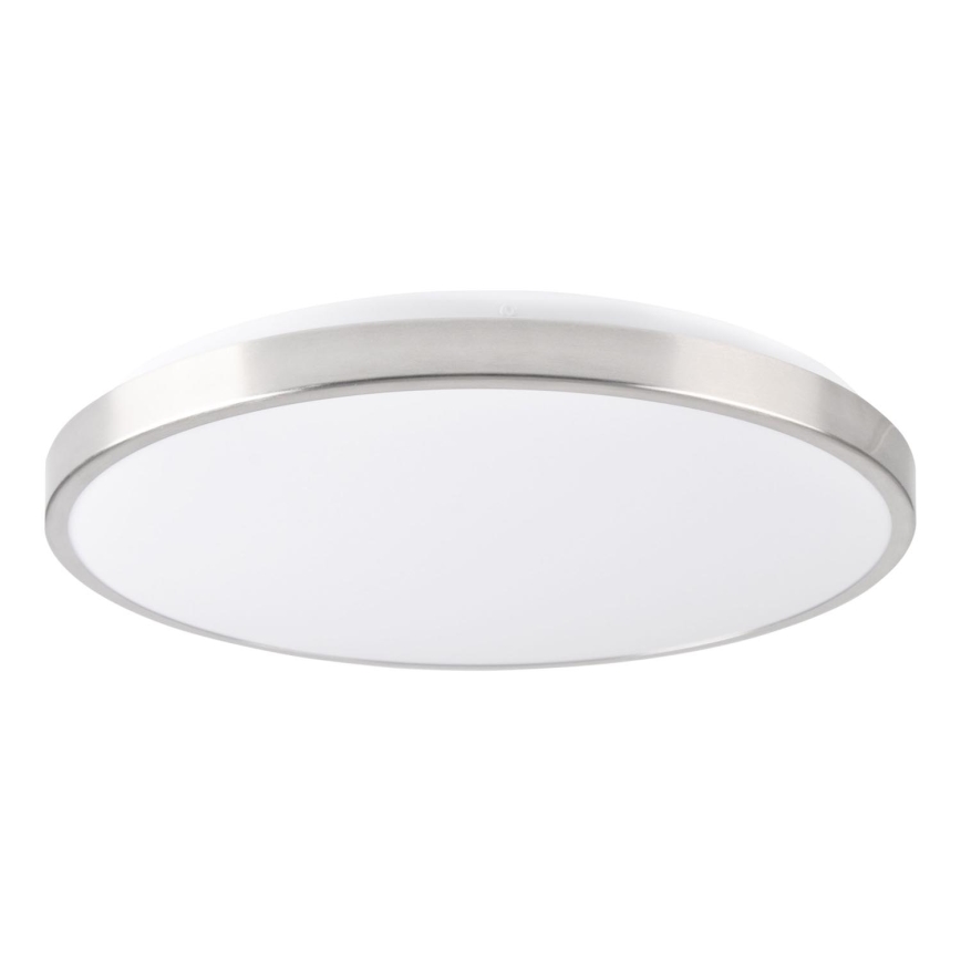 Plafón de techo LED LIBRA LED/24W/230V Ø 39 cm cromo brillante