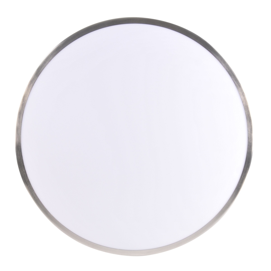 Plafón de techo LED LIBRA LED/24W/230V Ø 39 cm cromo brillante