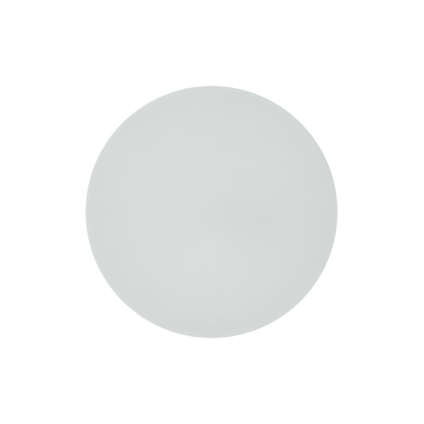 Plafón de techo LED para baño FLUME LED/10W/230V Ø 22,5 cm IP44 negro