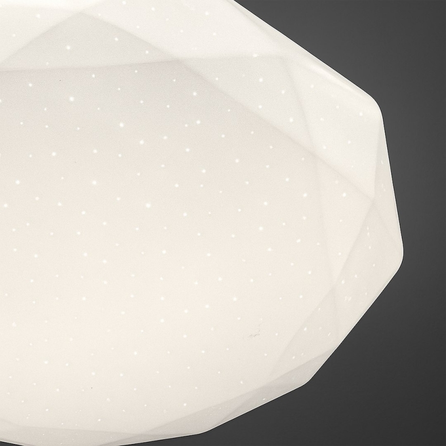 Luminaria de techo LED regulable HEX LED/72W/230V 3000-6000K Ø 50 cm blanca + mando a distancia